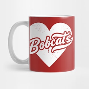 Vintage Bobcats School Spirit // High School Football Mascot // Go Bobcats Mug